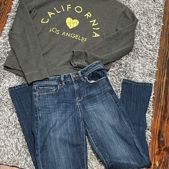 CALIFORNIA los angeles gray graphic‎ hoodie S - Picture 1 of 6